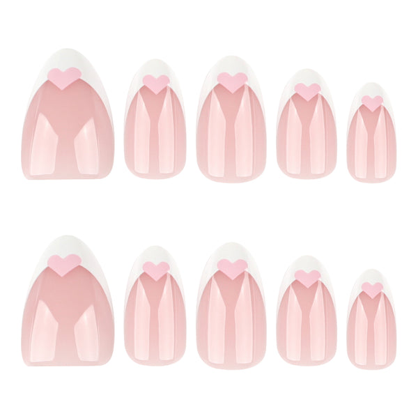 12 Sizes-24 Pcs Press On Nails JP3937