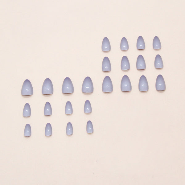 12 Sizes-24 Pcs Press On Nails W1978