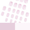 12 Sizes-24 Pcs Press On Nails JP3712