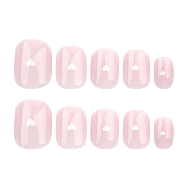 12 Sizes-24 Pcs Press On Nails JP3549