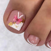 12 Sizes-24 Pcs Press On Nails F097