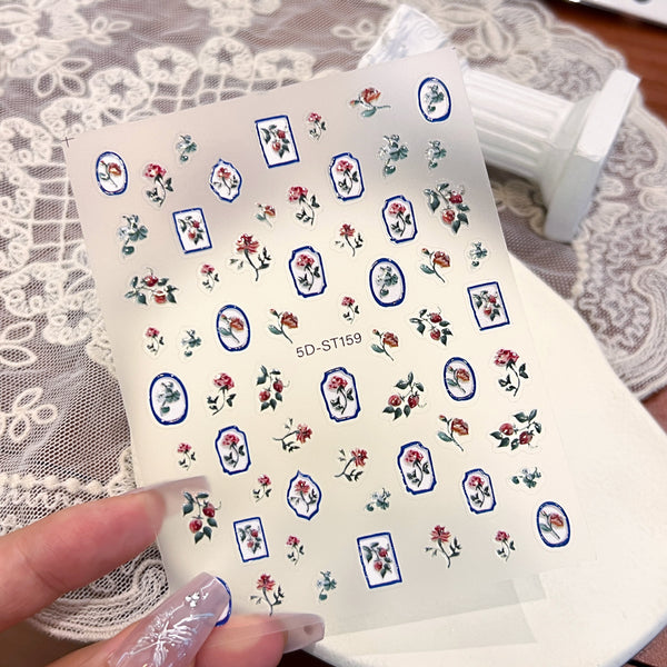 5D Nail Art Sticker 5DST159
