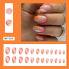 12 Sizes-24 Pcs Press On Nails W1024