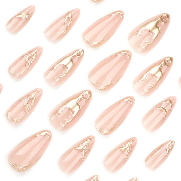 12 Sizes-24 Pcs Press On Nails JP3484