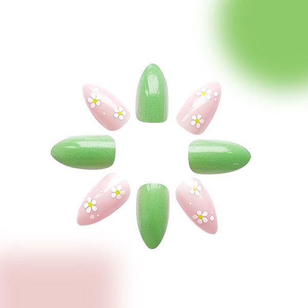 12 Sizes-24 Pcs Press On Nails C322
