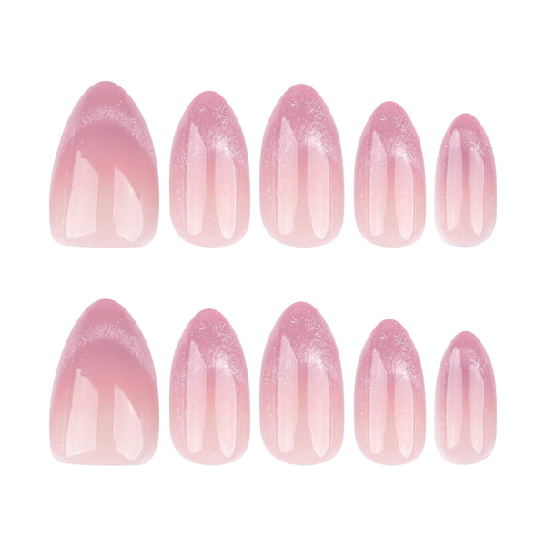 12 Sizes-24 Pcs Press On Nails JP3724