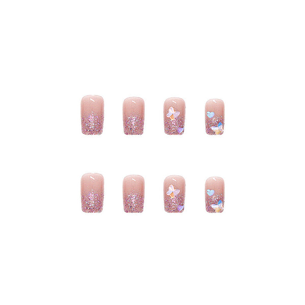 12 Sizes-24 Pcs Press On Nails Z331