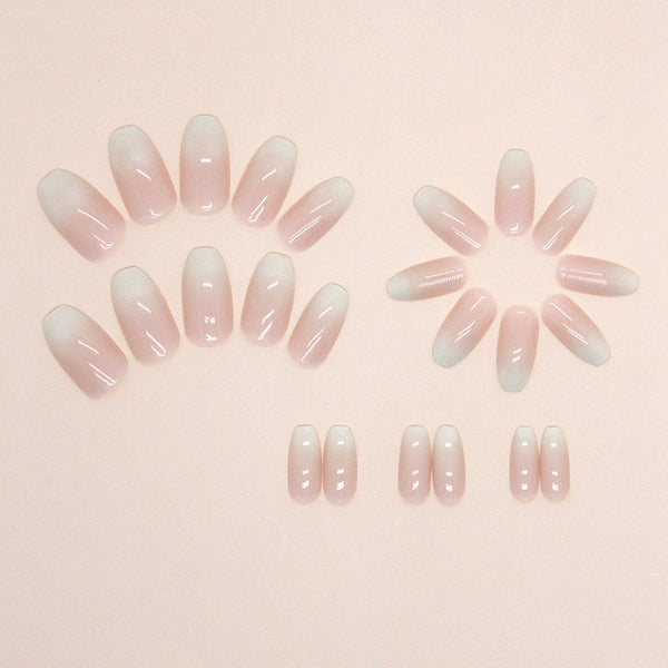 12 Sizes-24 Pcs Press On Nails W1230