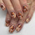 12 Sizes-24 Pcs Press On Nails C1079