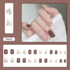 12 Sizes-24 Pcs Press On Nails R645