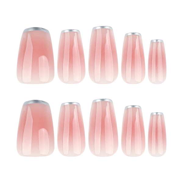 12 Sizes-24 Pcs Press On Nails JP4104