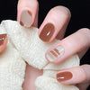 12 Sizes-24 Pcs Press On Nails JP3121