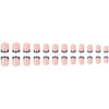 French Glossy Medium Square Press on Nails - JP1972