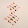 12 Sizes-24 Pcs Press On Nails W1084