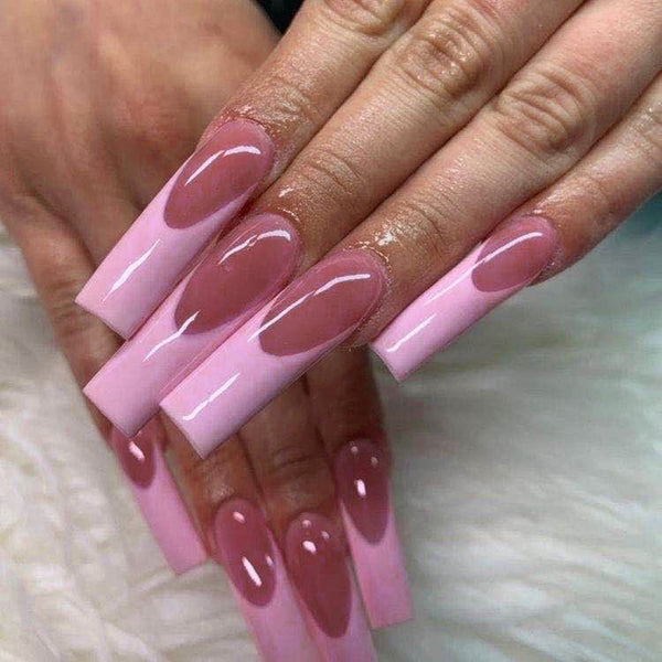 12 Sizes-24 Pcs Press On Nails JP1110