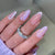12 Sizes-24 Pcs Press On Nails W1534