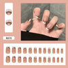 12 Sizes-24 Pcs Press On Nails R870
