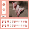 12 Sizes-24 Pcs Press On Nails Z407