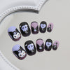 12 Sizes-24 Pcs Press On Nails K015