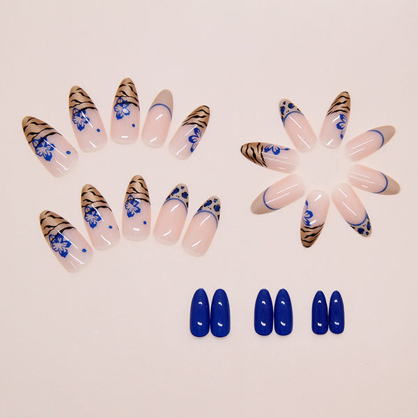 12 Sizes-24 Pcs Press On Nails W2170