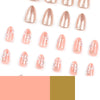 12 Sizes-24 Pcs Press On Nails JP3261