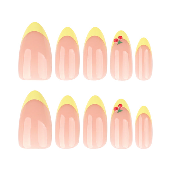 Glamhalo Premiere 30pcs Press On Nails – Eco-Friendly Perfect Fit - GD68