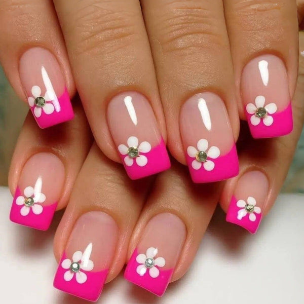 12 Sizes-24 Pcs Press On Nails Y1678