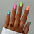 12 Sizes-24 Pcs Press On Nails C379