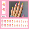 12 Sizes-24 Pcs Press On Nails W202