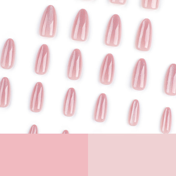 12 Sizes-24 Pcs Press On Nails JP3249