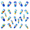 12 Sizes-24 Pcs Press On Nails Y516