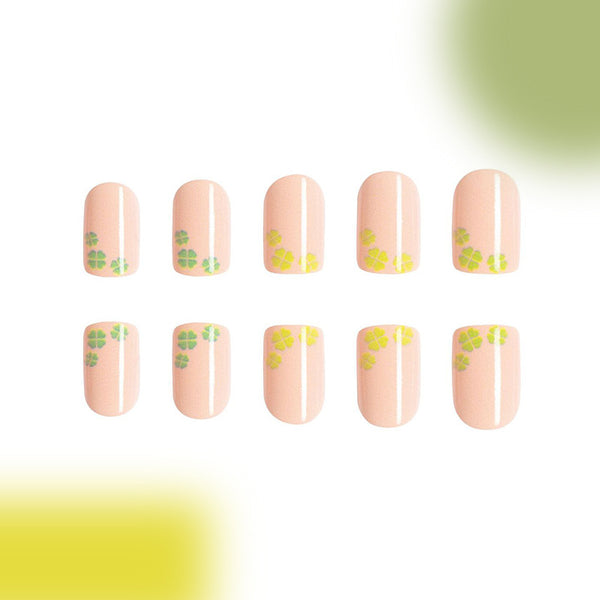 12 Sizes-24 Pcs Press On Nails C301