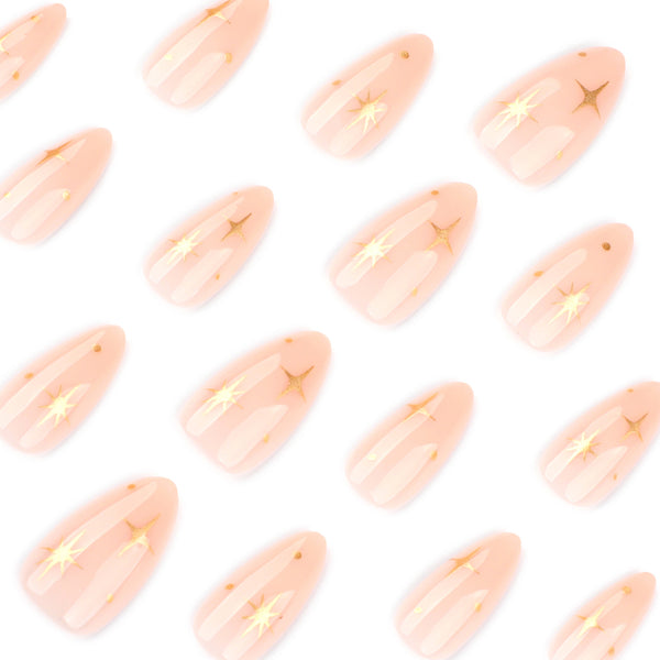 12 Sizes-24 Pcs Press On Nails JP4142