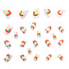 12 Sizes-24 Pcs Press On Nails Y640