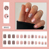 12 Sizes-24 Pcs Press On Nails W682