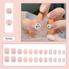 12 Sizes-24 Pcs Press On Nails R241