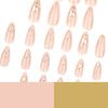 12 Sizes-24 Pcs Press On Nails JP3484