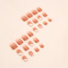 12 Sizes-24 Pcs Press On Nails R762