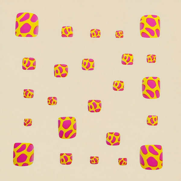 12 Sizes-24 Pcs Press On Nails Y602