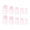 12 Sizes-24 Pcs Press On Nails DIY36