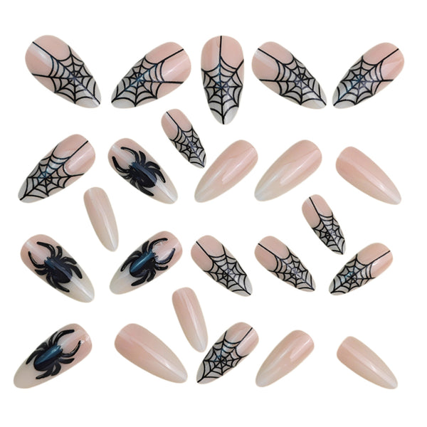 12 Sizes-24 Pcs Press On Nails y2059-24