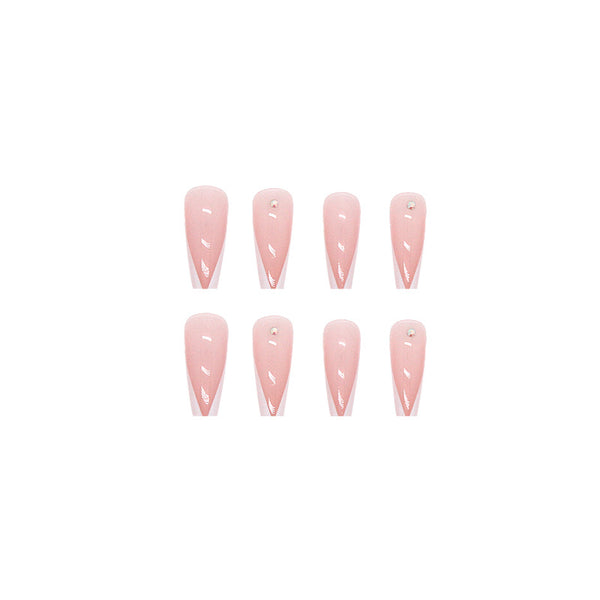 12 Sizes-24 Pcs Press On Nails Z248