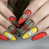 12 Sizes-24 Pcs Press On Nails Y271