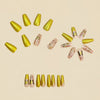 12 Sizes-24 Pcs Press On Nails Y1014
