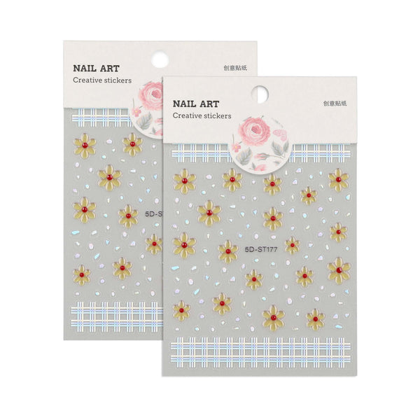 5D Nail Art Sticker 5DST177