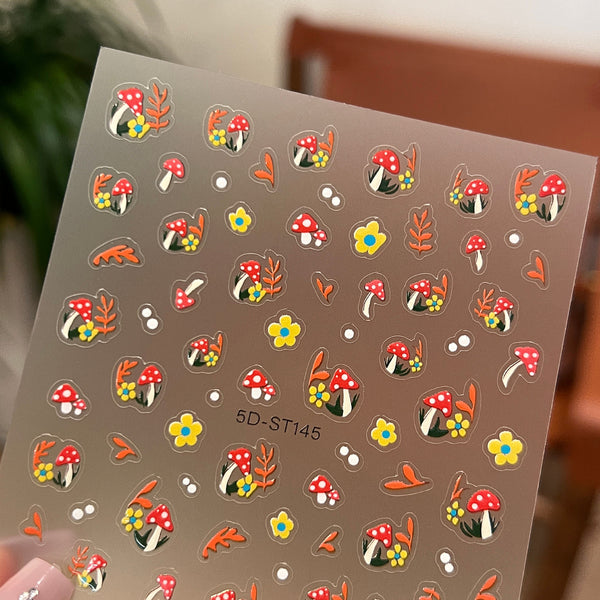 5D Nail Art Sticker 5DST145