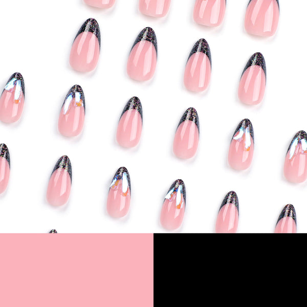 12 Sizes-24 Pcs Press On Nails JP2911