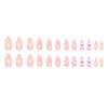 12 Sizes-24 Pcs Press On Nails W837