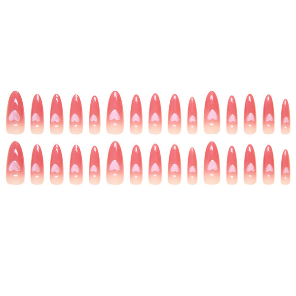 12 Sizes-24 Pcs Press On Nails MY073