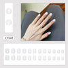 12 Sizes-24 Pcs Press On Nails CF042